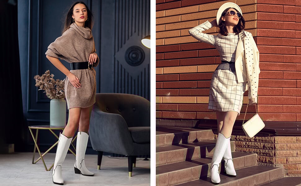 【COLOR iN ID】Western Long Boots Clanton 12